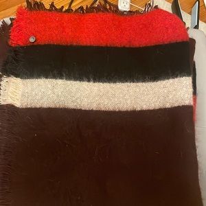 express striped blanket scarf